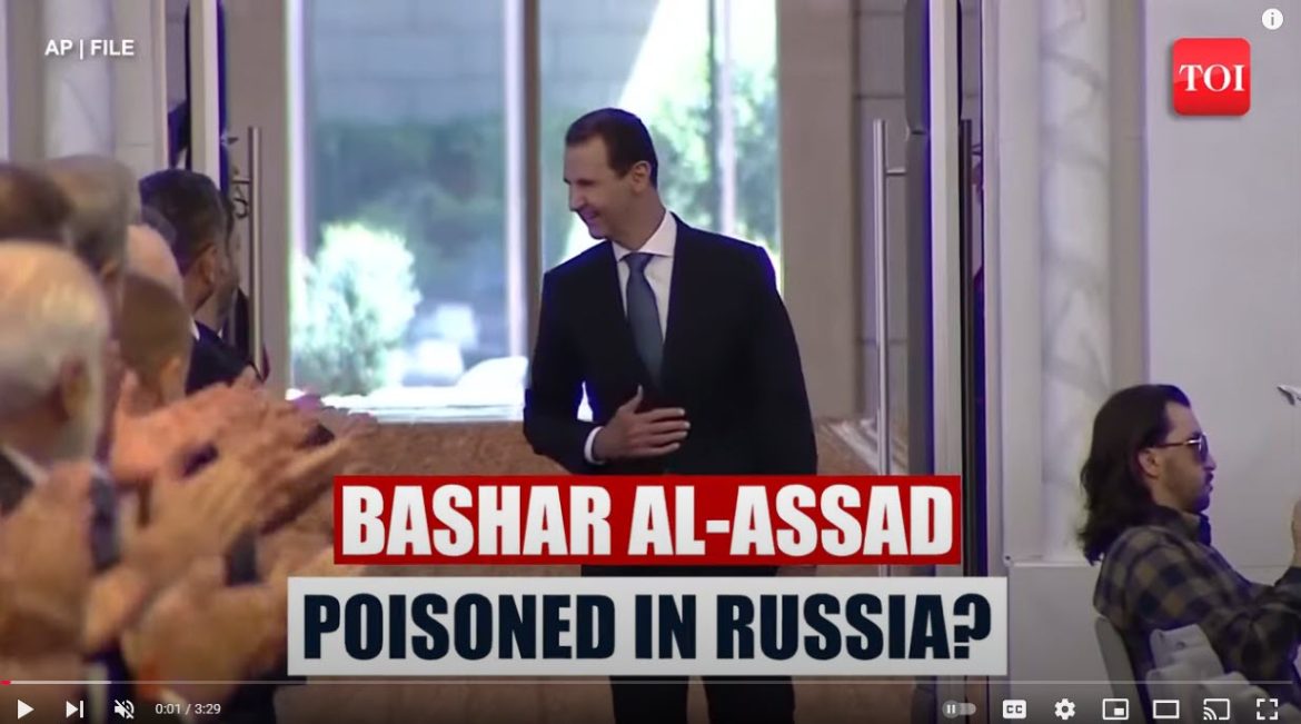 Syrias-Exiled-Leader-Bashar-al-Assad-Reportedly-Survives-Poisoning-Attempt-in-Moscow